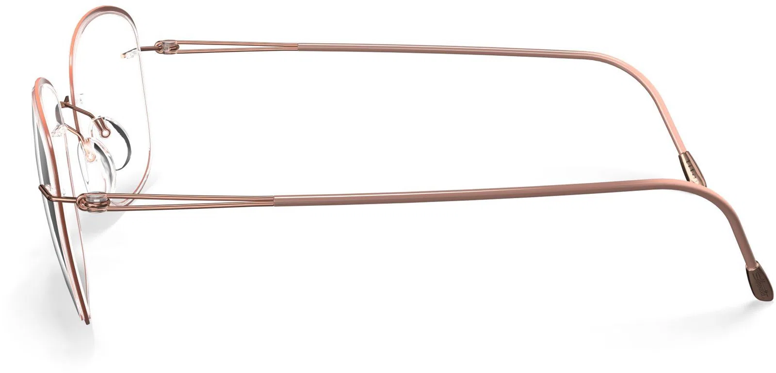 Silhouette Lite Spirit Demo Rimless 5566 Eyeglasses - view 11